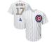 Men's Chicago Cubs Kris Bryant Majestic White 2017 Gold Program Cool Base Player Jersey