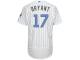 Men's Chicago Cubs Kris Bryant Majestic White Fashion 2016 Father's Day Flex Base Jersey