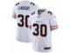 Men's Denver Broncos #30 Phillip Lindsay White Team Logo Cool Edition Jersey