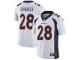 Men's Limited Jamaal Charles #28 Nike White Road Jersey - NFL Denver Broncos Vapor Untouchable