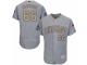 Men's Majestic Chicago Cubs #66 Munenori Kawasaki Authentic Gray 2017 Gold Champion Flex Base MLB Jersey