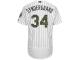 Men's New York Mets Noah Syndergaard Majestic White Fashion 2016 Memorial Day Flex Base Jersey
