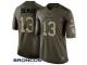 Men's Nike Denver Broncos #13 Trevor Siemian Limited Green Salute to Service NFL Jersey