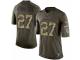 Men's Nike Denver Broncos #27 Steve Atwater Limited Green Salute to Service NFL Jersey