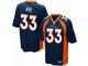 Men's Nike Denver Broncos #33 Shiloh Keo Game Navy Blue Alternate NFL Jersey