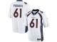 Men's Nike Denver Broncos #61 Matt Paradis Limited White NFL Jersey