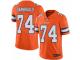 Men's Nike Denver Broncos #74 Ty Sambrailo Limited Orange Rush NFL Jersey