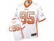 Men's Nike Denver Broncos #95 Derek Wolfe Limited White Drift Fashion NFL Jersey