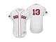 Men's Red Sox 2018 Postseason White Hanley Ramirez Flex Base Home Jersey