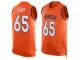 Men's Ronald Leary #65 Nike Orange Jersey - NFL Denver Broncos Player Name & Number Tank Top