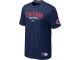 MLB Men Chicago Cubs Nike Practice T-Shirt - Navy