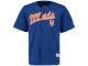 New York Mets Stitches Polyester Button-Up Jersey - Royal