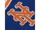 New York Mets Stitches Polyester Button-Up Jersey - Royal
