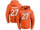 NFL Men's Nike Denver Broncos #27 Steve Atwater Orange Name & Number Pullover Hoodie