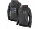 NFL Women's Nike Denver Broncos #12 Paxton Lynch Stitched Black Anthracite Salute to Service Player Performance Hoodie