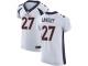 Nike Brendan Langley Elite White Road Men's Jersey - NFL Denver Broncos #27 Vapor Untouchable