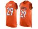 Nike Broncos #29 Bradley Roby Orange Team Color Men Stitched NFL Tank Top