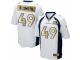 Nike Denver Broncos #49 Dennis Smith White Men's Stitched NFL Game Super Bowl 50 Collection Jersey