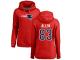 Nike Dwayne Allen Red Name & Number Logo Women's - NFL New England Patriots #83 Pullover Hoodie
