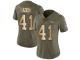 Nike Isaac Yiadom Limited Olive Gold Women's Jersey - NFL Denver Broncos #41 2017 Salute to Service