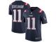 Nike Julian Edelman Limited Navy Blue Men's Jersey - NFL New England Patriots #11 Rush Vapor Untouchable