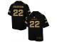 Nike Men Denver Broncos #22 C.J. Anderson Pro Line Black Super Bowl 50 Fashion Jersey