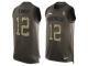 Nike Men NFL Denver Broncos #12 Paxton Lynch Olive Salute To Service Tank Top