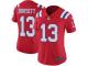 Nike Phillip Dorsett Limited Red Alternate Women's Jersey - NFL New England Patriots #13 Vapor Untouchable