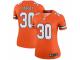 Phillip Lindsay Women's Denver Broncos Nike Color Rush Jersey - Legend Orange
