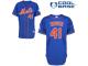 Royal Blue Tom Seaver Men #41 Majestic MLB New York Mets Cool Base Alternate Home Jersey