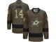 Stars #14 Jamie Benn Green Salute to Service Stitched NHL Jersey