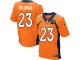 Super Bowl 50 Men Nike NFL Denver Broncos #23 Ronnie Hillman Authentic Elite Home Orange Jersey