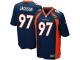 Super Bowl 50 Men Nike NFL Denver Broncos #97 Malik Jackson Navy Blue Game Jersey