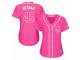 Women Majestic New York Mets #45 Tug McGraw Pink Fashion Cool Base MLB Jersey