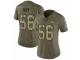 Women Nike Denver Broncos #56 Shane Ray Limited Olive/Camo 2017 Salute to Service NFL Jersey