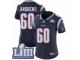 Women Nike New England Patriots #60 David Andrews Navy Blue Team Color Vapor Untouchable Limited Player Super Bowl LIII Bound NFL Jersey