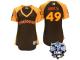 Women's 2016 MLB All-Star National Chicago Cubs Jake Arrieta #49 Brown Run Derby Cool Base Jersey