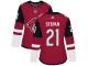 Women's Adidas Derek Stepan Authentic Burgundy Red Home NHL Jersey Arizona Coyotes #21