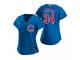 Women's Chicago Cubs Jon Lester Nike Royal 2020 Alternate Jersey