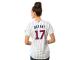 Women's Chicago Cubs Kris Bryant Majestic White Fashion  Stars & Stripes 2016 Independence Day  Cool Base Player Jersey