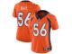 Women's Limited Shane Ray #56 Nike Orange Home Jersey - NFL Denver Broncos Vapor Untouchable