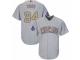 Women's Majestic Chicago Cubs #34 Kerry Wood Authentic Gray 2017 Gold Champion MLB Jersey