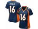 Women's Nike Denver Broncos #16 Bennie Fowler Game Navy Blue Alternate NFL Jersey