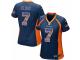 Women's Nike Denver Broncos #7 John Elway Limited Navy Blue Strobe NFL Jersey