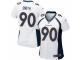Women's Nike Denver Broncos #90 Antonio Smith Game White NFL Jersey