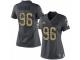 Women's Nike Denver Broncos #96 Vance Walker Limited Black 2016 Salute to Service NFL Jersey