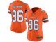 Women's Nike Denver Broncos #96 Vance Walker Limited Orange Rush NFL Jersey