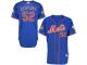 Yoenis Cespedes New York Mets Majestic Authentic Player Jersey with 2015 World Series Patch - Royal