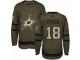 Youth Adidas Dallas Stars #18 Tyler Pitlick Green Salute to Service NHL Jersey