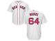 Youth Boston Red Sox #64 Austin Maddox Majestic White Cool Base Jersey